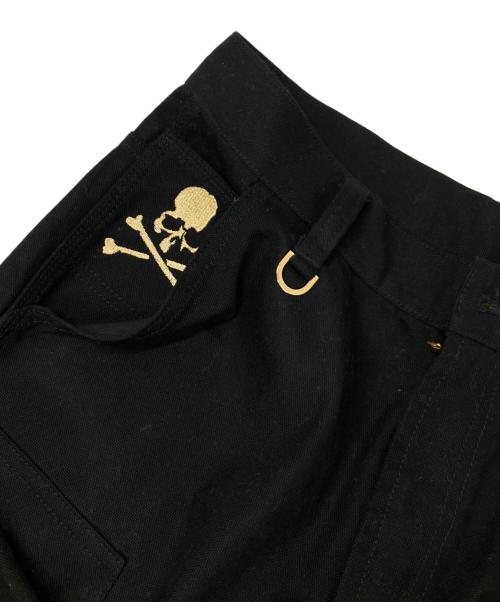 Carhartt WIP（カーハート ワークインプログレス）Carhartt WIP (カーハート ワークインプログレス) Mastermind JAPAN (マスターマインド ジャパン) パンツ ブラック サイズ:30の古着・服飾アイテム