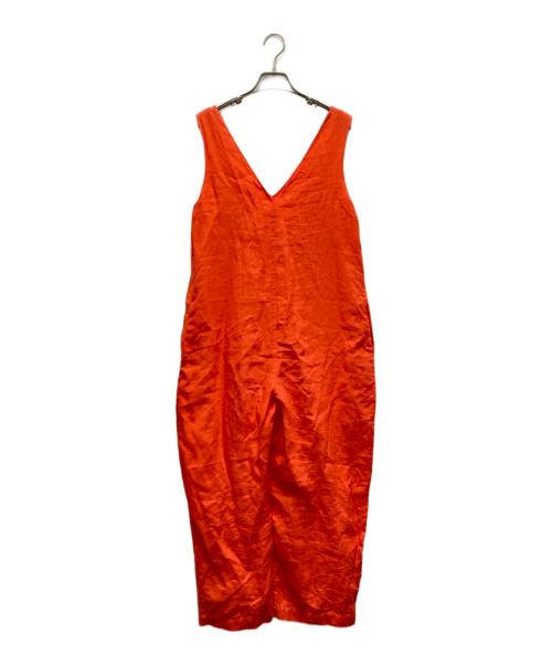 RACHEL CRAVEN（レイチェル クレイヴン）RACHEL CRAVEN (レイチェル クレイヴン) リネンサロペット オレンジの古着・服飾アイテム