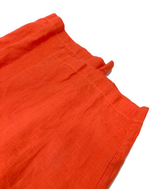 RACHEL CRAVEN（レイチェル クレイヴン）RACHEL CRAVEN (レイチェル クレイヴン) リネンサロペット オレンジの古着・服飾アイテム