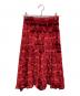 LOUIS VUITTON（ルイ ヴィトン）の古着「ベロアスカート」｜レッド