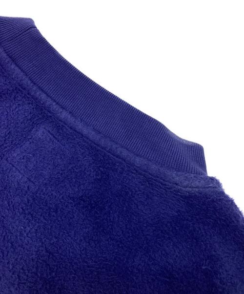 BRAIN DEAD（ブレインデッド）BRAIN DEAD (ブレインデッド) SLIME REVERSE FLEECE CREWNECK ネイビー サイズ:Sの古着・服飾アイテム