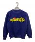 BRAIN DEAD（ブレインデッド）の古着「SLIME REVERSE FLEECE CREWNECK」｜ネイビー