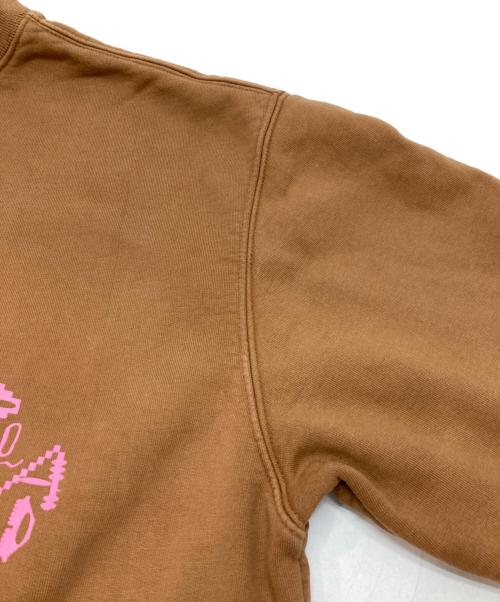 BRAIN DEAD（ブレインデッド）BRAIN DEAD (ブレインデッド) ET CREWNECK SWEATSHIRT ブラウン サイズ:Sの古着・服飾アイテム