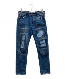 BILLIONAIRE BOYS CLUB（ビリオネアボーイズクラブ）の古着「BB HALF MOON JEAN」｜インディゴ