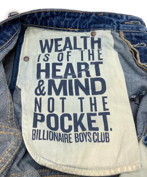 BILLIONAIRE BOYS CLUB（ビリオネアボーイズクラブ）BILLIONAIRE BOYS CLUB (ビリオネアボーイズクラブ) BB HALF MOON JEAN インディゴ サイズ:30の古着・服飾アイテム