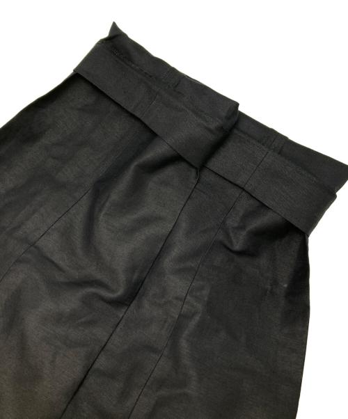 ENDS and MEANS（エンズアンド ミーンズ）ENDS and MEANS (エンズアンド ミーンズ) コットンリネントラウザーパンツ ネイビー サイズ:34の古着・服飾アイテム