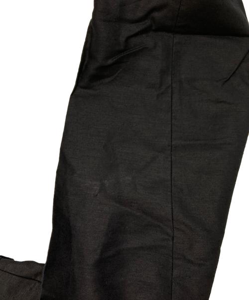 ENDS and MEANS（エンズアンド ミーンズ）ENDS and MEANS (エンズアンド ミーンズ) コットンリネントラウザーパンツ ネイビー サイズ:34の古着・服飾アイテム