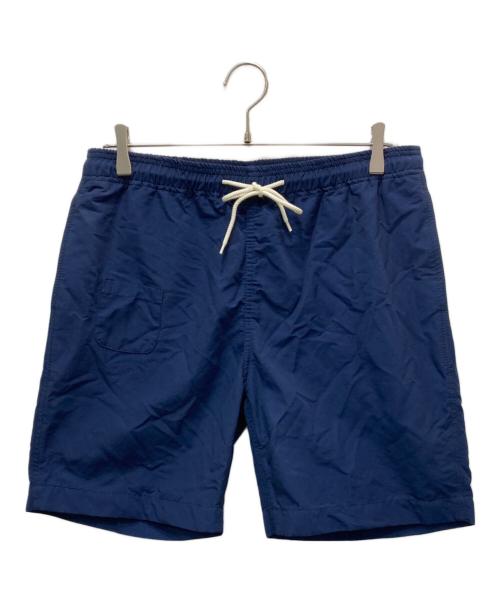 ENDS and MEANS（エンズアンド ミーンズ）ENDS and MEANS (エンズアンド ミーンズ) ハーフパンツ ネイビー サイズ:Lの古着・服飾アイテム