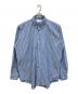 ENDS and MEANS（エンズアンド ミーンズ）の古着「ストライプシャツ」｜ネイビー