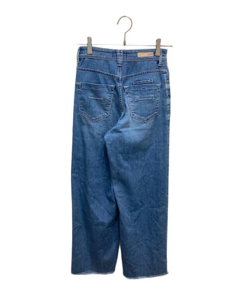 YANUK（ヤヌーク）YANUK (ヤヌーク) LILITH ワイドストレート デニム インディゴ サイズ:W23の古着・服飾アイテム