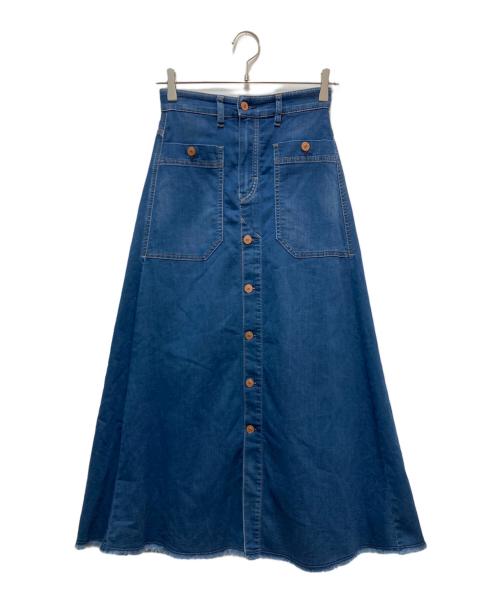 DIESEL（ディーゼル）DIESEL (ディーゼル) D-RHITA-NE/デニムスカート インディゴ サイズ:W23の古着・服飾アイテム