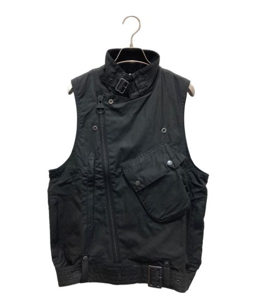 Barbour（バブアー）Barbour (バブアー) Engineered Garments (エンジニアド ガーメンツ) ミドルトンベスト ブラック サイズ:XS 未使用品の古着・服飾アイテム