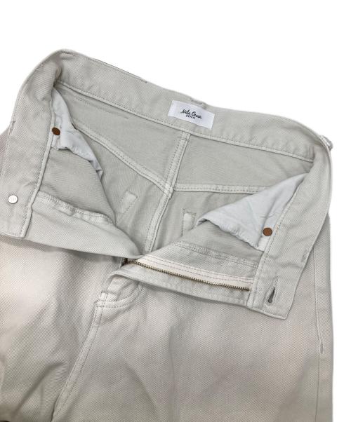 Mila Owen（ミラオーウェン）Mila Owen (ミラオーウェン) ルーズフィットバギーデニムパンツ ホワイトの古着・服飾アイテム