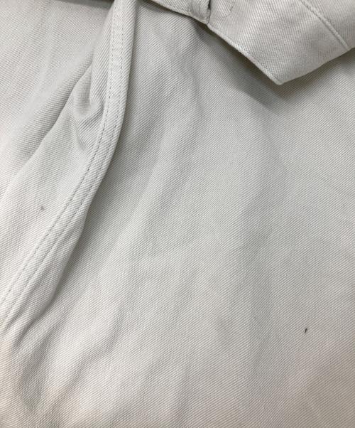 Mila Owen（ミラオーウェン）Mila Owen (ミラオーウェン) ルーズフィットバギーデニムパンツ ホワイトの古着・服飾アイテム