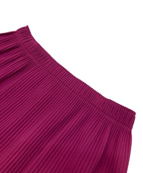 me ISSEY MIYAKE（ミーイッセイ ミヤケ）me ISSEY MIYAKE (ミーイッセイ ミヤケ) プリーツスカート ピンク サイズ:-の古着・服飾アイテム