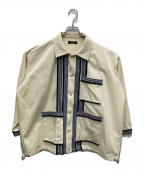 glambグラム）の古着「テープシャツ」｜イエロー