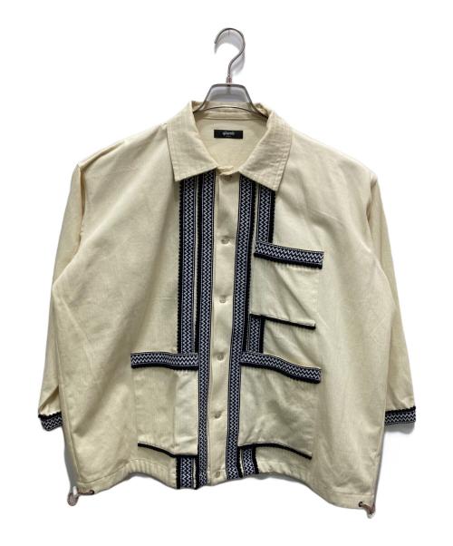 glamb（グラム）glamb (グラム) テープシャツ イエロー サイズ:Sの古着・服飾アイテム