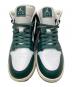 NIKE (ナイキ) WMNS AIR JORDAN 1 MID ホワイト×グリーン サイズ:27cm 未使用品：9000円