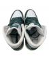 中古・古着 NIKE (ナイキ) WMNS AIR JORDAN 1 MID ホワイト×グリーン サイズ:27cm 未使用品：9000円
