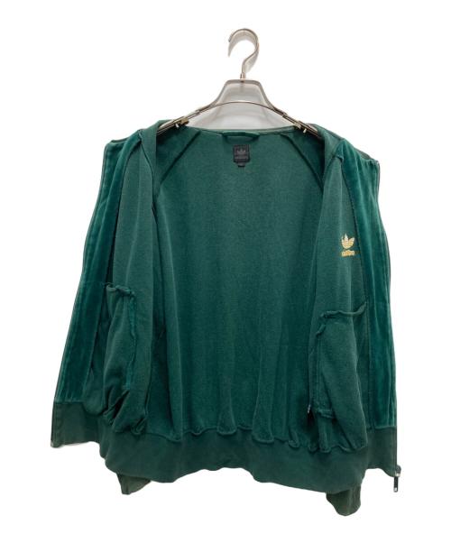 adidas（アディダス）adidas (アディダス) トラックジャケット グリーン サイズ:Mの古着・服飾アイテム