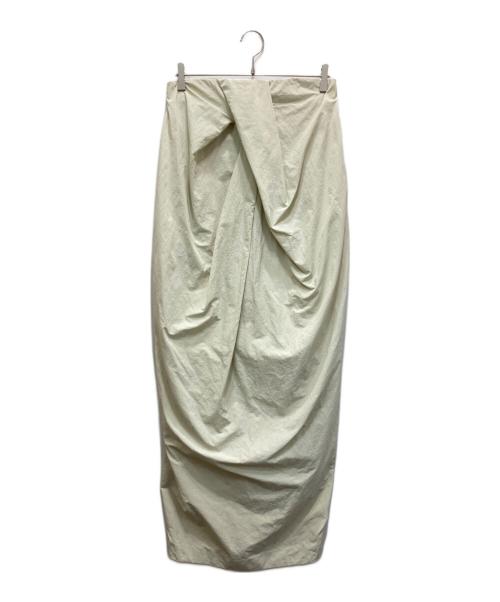 ETRE TOKYO（エトレトウキョウ）ETRE TOKYO (エトレトウキョウ) ナイロンワッシャーベアドレス アイボリー サイズ:Mの古着・服飾アイテム