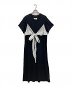 MM6 Maison Margielaエムエムシックスメゾンマルジェラ）の古着「ワンピース」｜ブラック