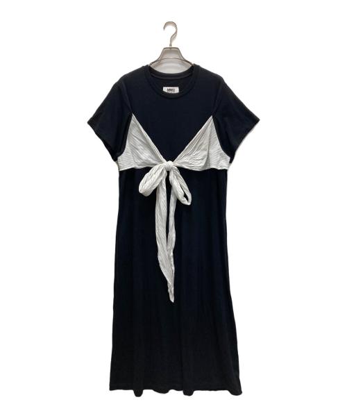 MM6 Maison Margiela（エムエムシックスメゾンマルジェラ）MM6 Maison Margiela (エムエムシックスメゾンマルジェラ) ワンピース ブラック サイズ:XSの古着・服飾アイテム