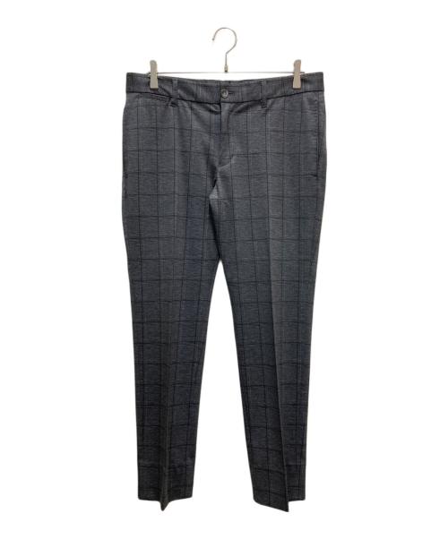 MEN'S BIGI（メンズビギ）MEN'S BIGI (メンズビギ) エクストラTRジャージヘリンボーンプリントセットアップ グレー サイズ:03の古着・服飾アイテム