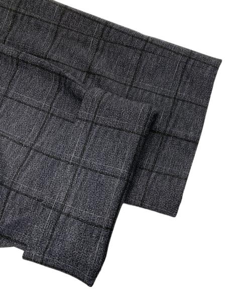 MEN'S BIGI（メンズビギ）MEN'S BIGI (メンズビギ) エクストラTRジャージヘリンボーンプリントセットアップ グレー サイズ:03の古着・服飾アイテム