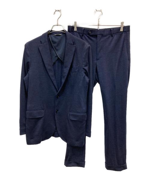 nano・universe（ナノ・ユニバース）nano・universe (ナノ・ユニバース) REDA ACTIVEセットアップスーツ ネイビー サイズ:48の古着・服飾アイテム