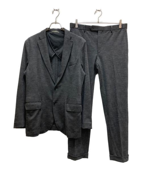 nano・universe（ナノ・ユニバース）nano・universe (ナノ・ユニバース) REDA ACTIVEセットアップスーツ グレー サイズ:48の古着・服飾アイテム