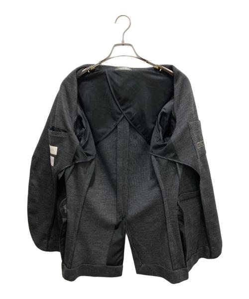 nano・universe（ナノ・ユニバース）nano・universe (ナノ・ユニバース) REDA ACTIVEセットアップスーツ グレー サイズ:48の古着・服飾アイテム