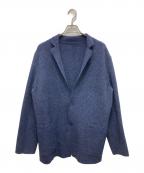 LACOSTEラコステ）の古着「ミラノリブテーラードジャケット」｜ネイビー