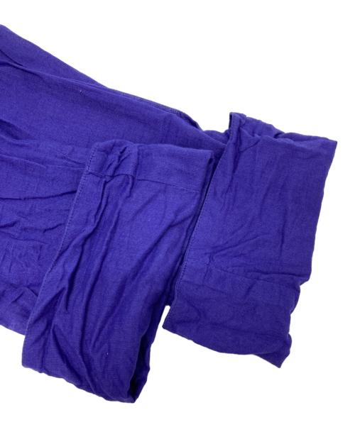 ne quittez pas1（ヌキテパ）ne quittez pas1 (ヌキテパ) Cotton Voile Tiered Maxi Dress パープル サイズ:不明（実寸参照）の古着・服飾アイテム