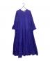 ne quittez pas1（ヌキテパ）の古着「Cotton Voile Tiered Maxi Dress」｜パープル