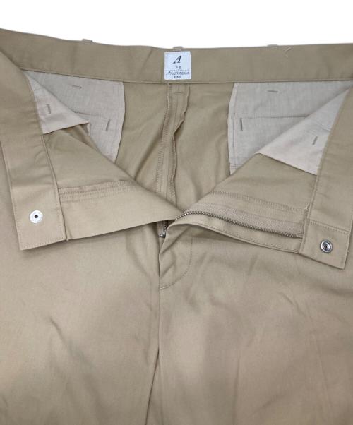 ANATOMICA（アナトミカ）ANATOMICA (アナトミカ) TRIM FIT PANTS POPLIN ベージュ サイズ:35の古着・服飾アイテム