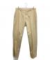 ANATOMICA（アナトミカ）の古着「TRIM FIT PANTS POPLIN」｜ベージュ