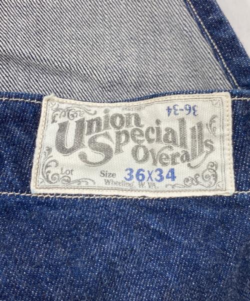 freewheelers（フリーホイーラーズ）freewheelers (フリーホイーラーズ) デニムオーバーオール インディゴ サイズ:36-34の古着・服飾アイテム