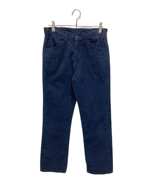 LEVI'S（リーバイス）LEVI'S (リーバイス) コーデュロイパンツ ネイビー サイズ:不明（実寸参照）の古着・服飾アイテム