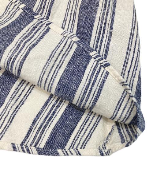 POLO RALPH LAUREN（ポロ・ラルフローレン）POLO RALPH LAUREN (ポロ・ラルフローレン) リネンシャツワンピース ベージュ サイズ:6の古着・服飾アイテム