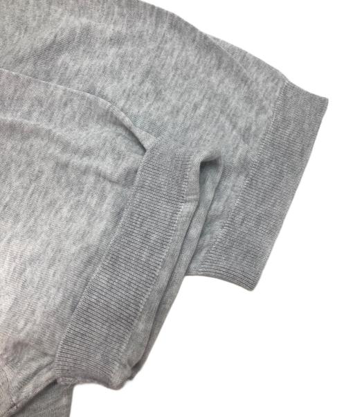 JOHN SMEDLEY（ジョンスメドレー）JOHN SMEDLEY (ジョンスメドレー) シーアイランドコットンニットポロシャツ グレー サイズ:Mの古着・服飾アイテム