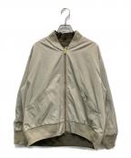 green label relaxingグリーンレーベルリラクシング）の古着「リバーシブル MA-1 ブルゾン」｜ベージュ