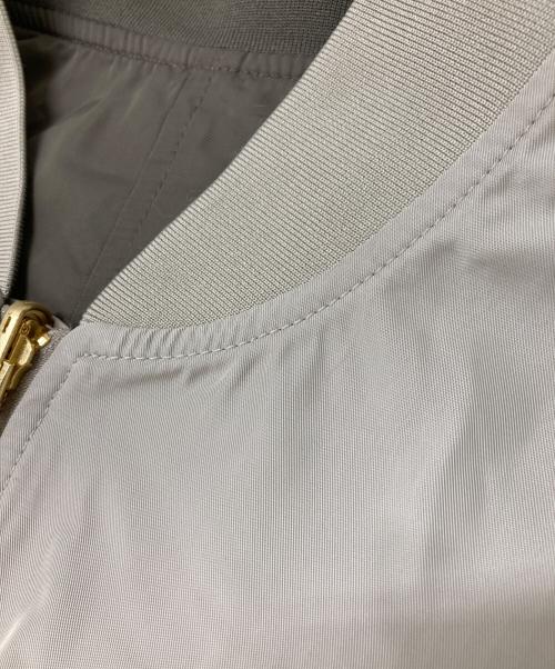 green label relaxing（グリーンレーベルリラクシング）green label relaxing (グリーンレーベルリラクシング) リバーシブル MA-1 ブルゾン ベージュ サイズ:38の古着・服飾アイテム