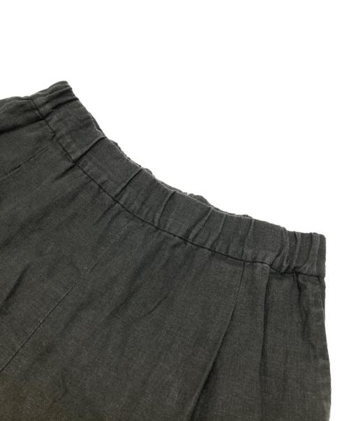 Plage（プラージュ）Plage (プラージュ) Linen Relax Wide パンツ グレー サイズ:36の古着・服飾アイテム