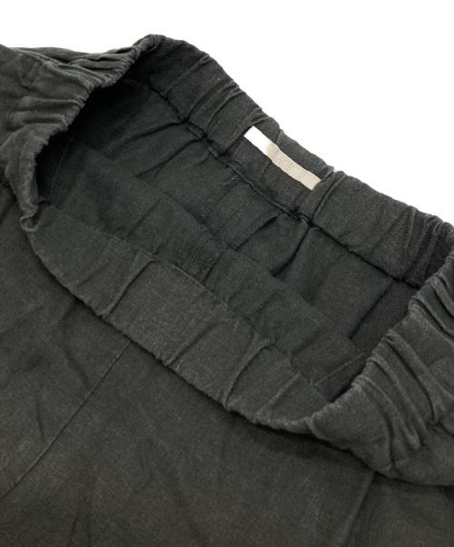 Plage（プラージュ）Plage (プラージュ) Linen Relax Wide パンツ グレー サイズ:36の古着・服飾アイテム