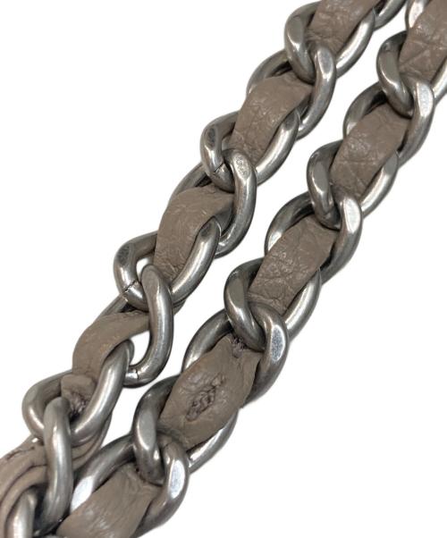 TORY BURCH（トリーバーチ）TORY BURCH (トリーバーチ) 2WAYチェーントートバッグ ベージュの古着・服飾アイテム