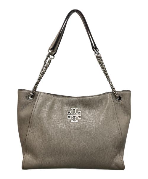 TORY BURCH（トリーバーチ）TORY BURCH (トリーバーチ) 2WAYチェーントートバッグ ベージュの古着・服飾アイテム