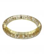 LOUIS VUITTONルイ ヴィトン）の古着「ブラスレアンクルージョンバングル」｜ゴールド