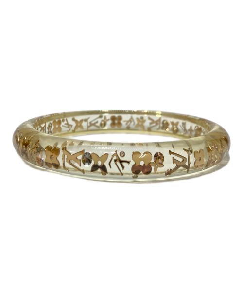 LOUIS VUITTON（ルイ ヴィトン）LOUIS VUITTON (ルイ ヴィトン) ブラスレアンクルージョンバングル ゴールドの古着・服飾アイテム