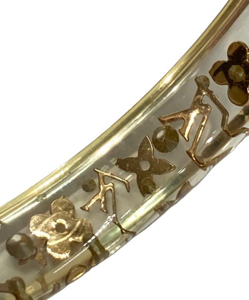 LOUIS VUITTON（ルイ ヴィトン）LOUIS VUITTON (ルイ ヴィトン) ブラスレアンクルージョンバングル ゴールドの古着・服飾アイテム